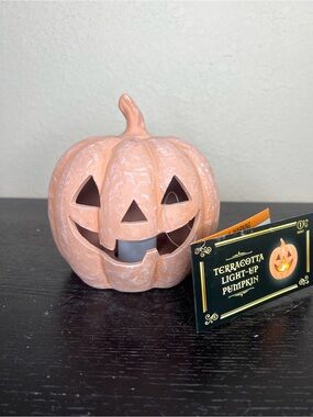 NEW Target Bullseyes Playground Halloween 2026 Terracotta Light Up Pumpkin